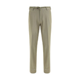Brioni Green Cotton Chino Pants